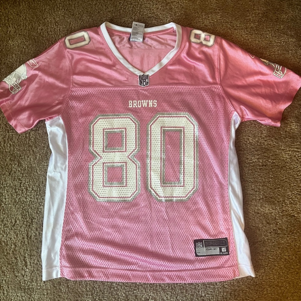 Cleveland Browns - NFL - Kellen Winslow II - Pink Football Jersey - Women’s - M